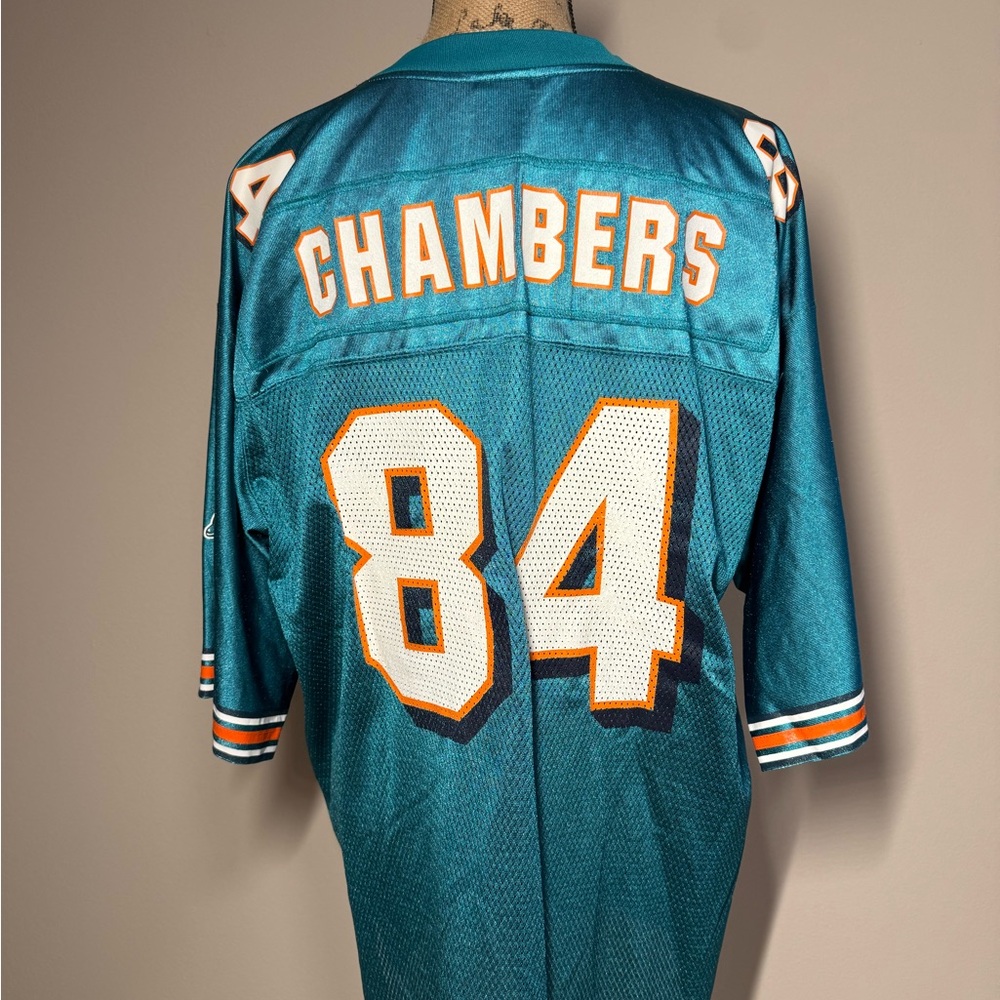 Miami Dolphins Jersey (Retro) - Chris Chambers 84 by Reebok - Picture 3 of 5